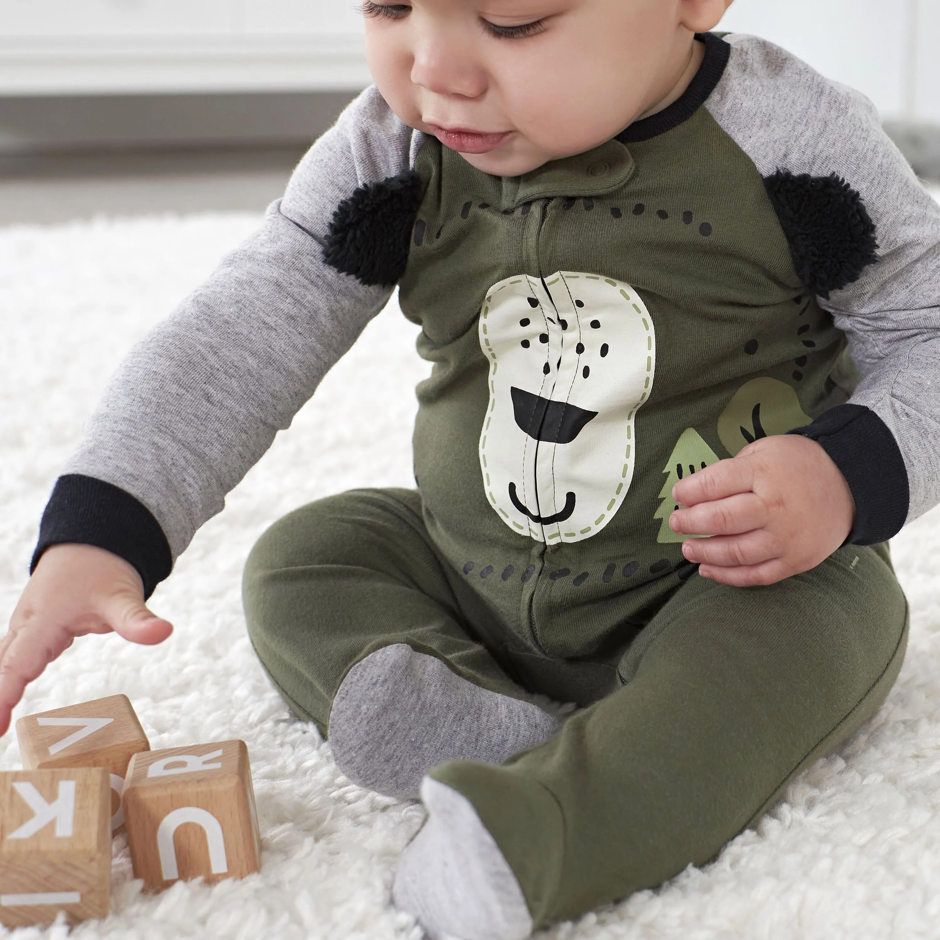 2-Pack Baby Boys Bear Sleep 'N Plays