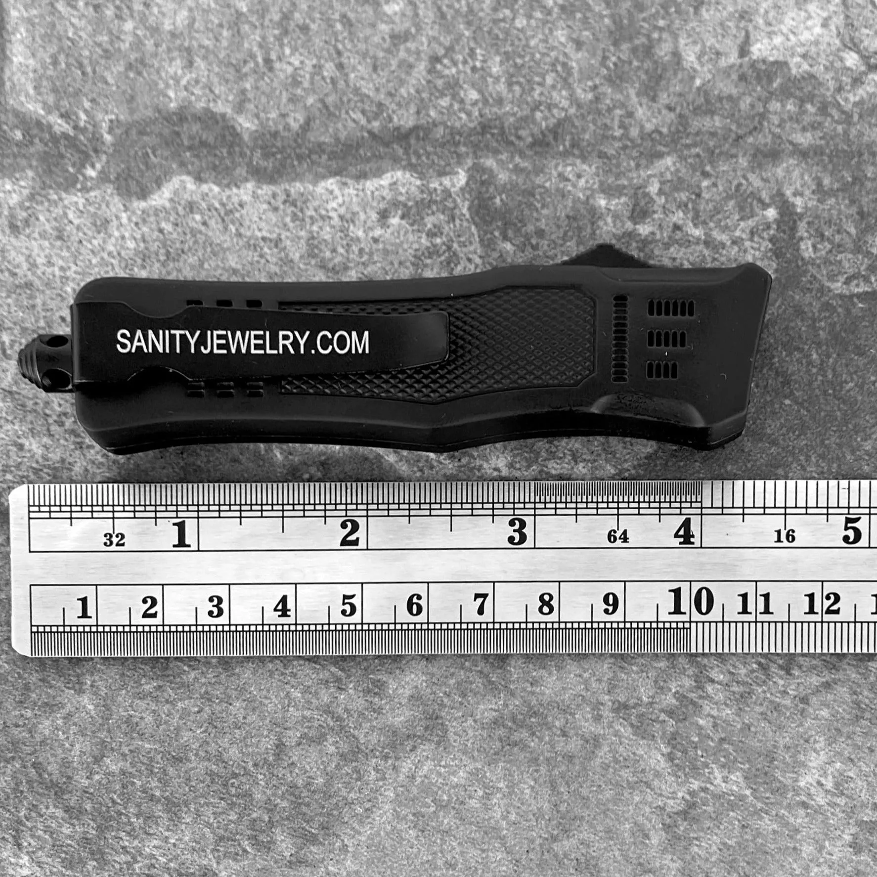7” Frank Nitti - Double Sided Skull Serrated - Small - SPUNDS