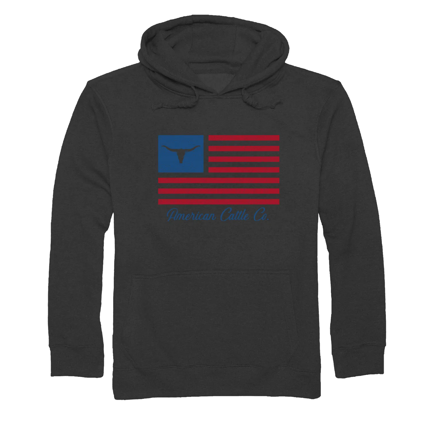 ACC Flag Pullover-Charcoal Heather