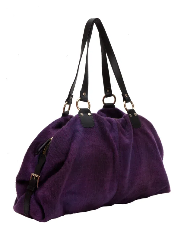 Atos Purple Shoulder Bag