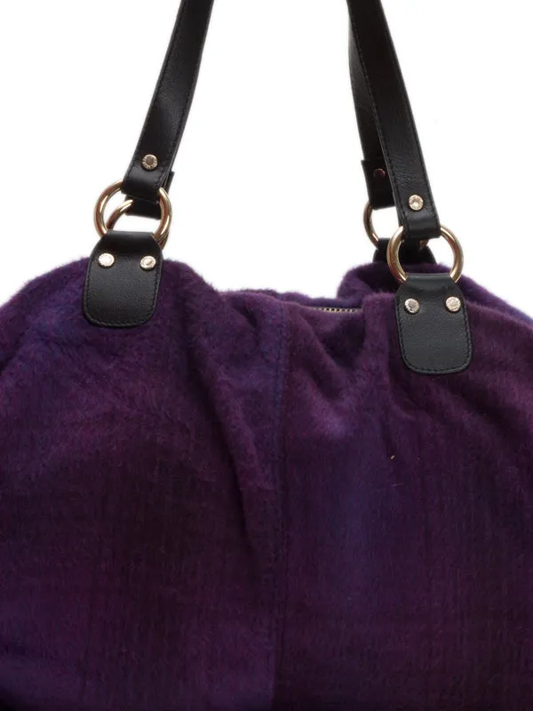 Atos Purple Shoulder Bag