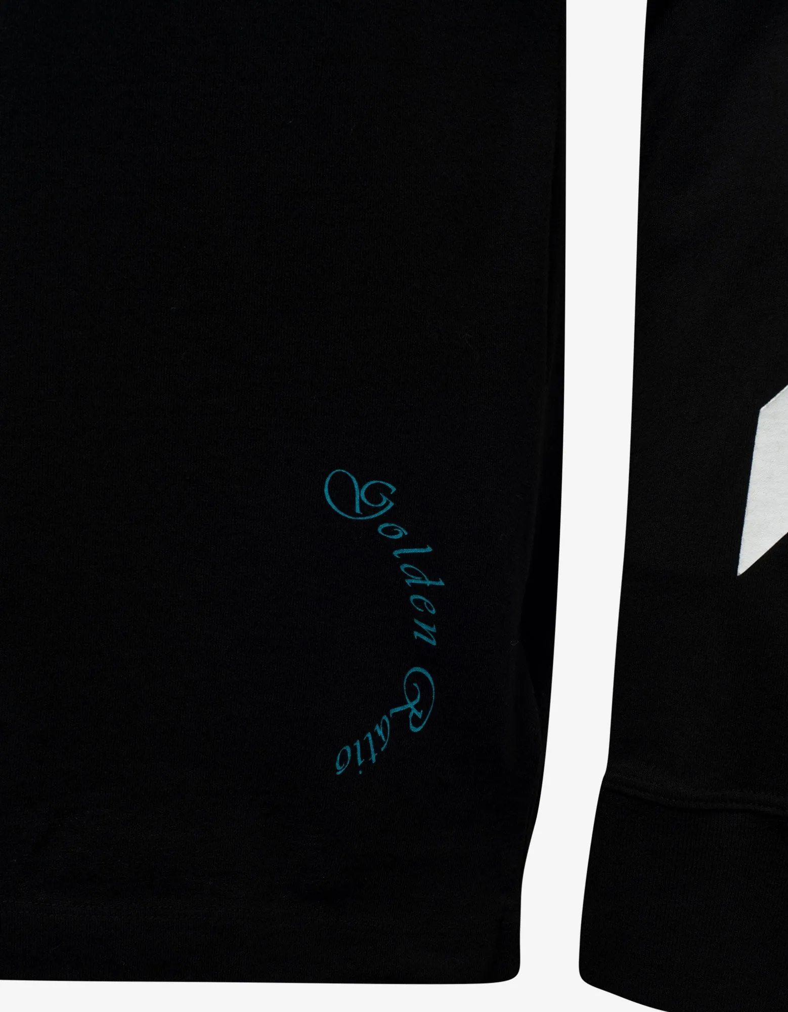 Black Dripping Arrows Print Long Sleeve T-Shirt -