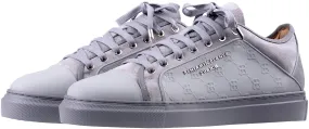 BNJ ODIN ICE GREY  MONOGRAM EMBOSSED MATT NAPPA