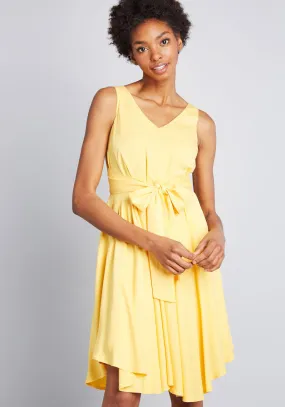 Brilliant Motivation Sleeveless Dress