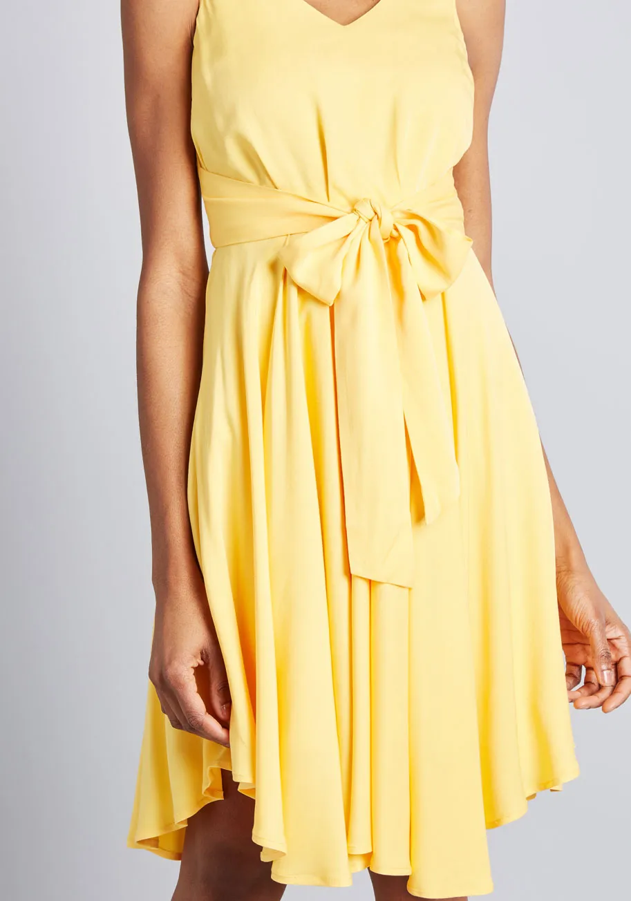 Brilliant Motivation Sleeveless Dress