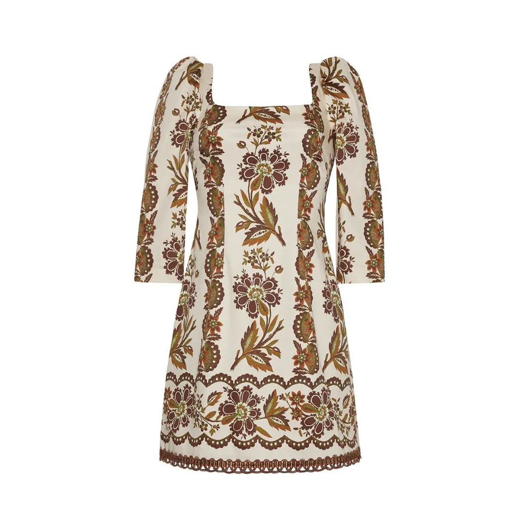 CARA CARA Belinda Mini Dress, Olive Renaissance