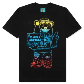 Chinatown market x grateful dead miracle hippie gradient tee black