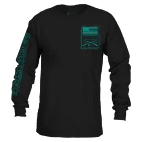 Circuit Skull Long Sleeve - Black