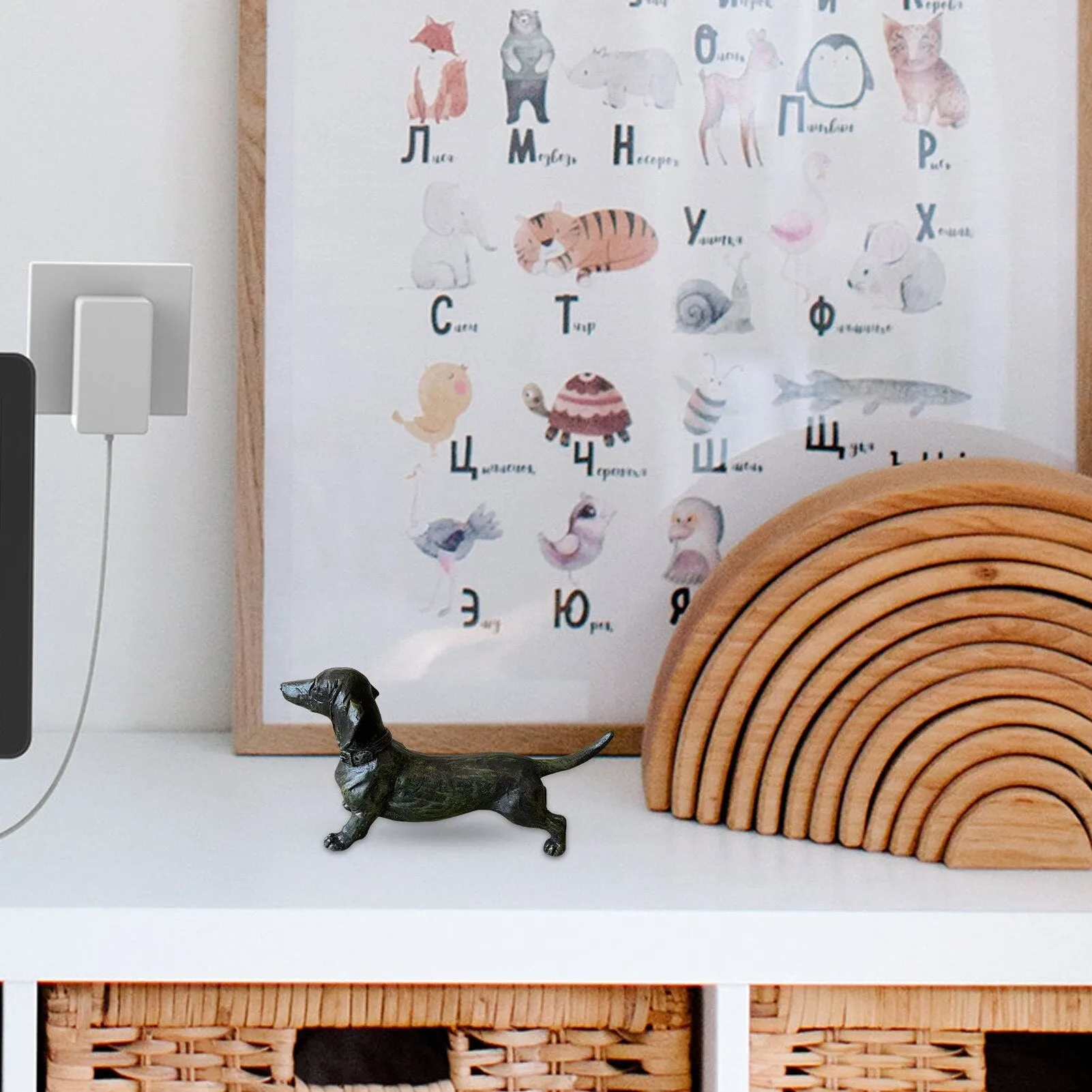 Dach Everywhere™ Realistic Dachshund Sculpture