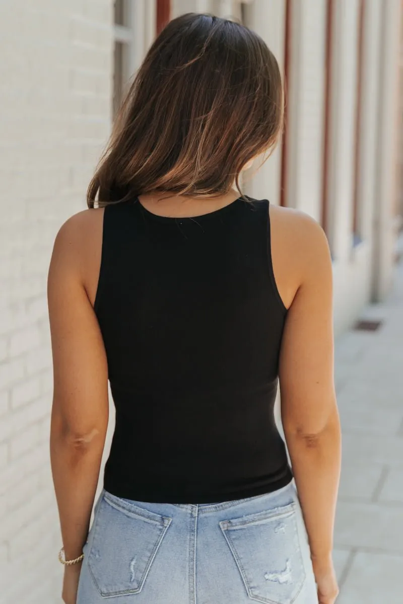 Essential Basic Ribbed Tank Top - FINAL SALE