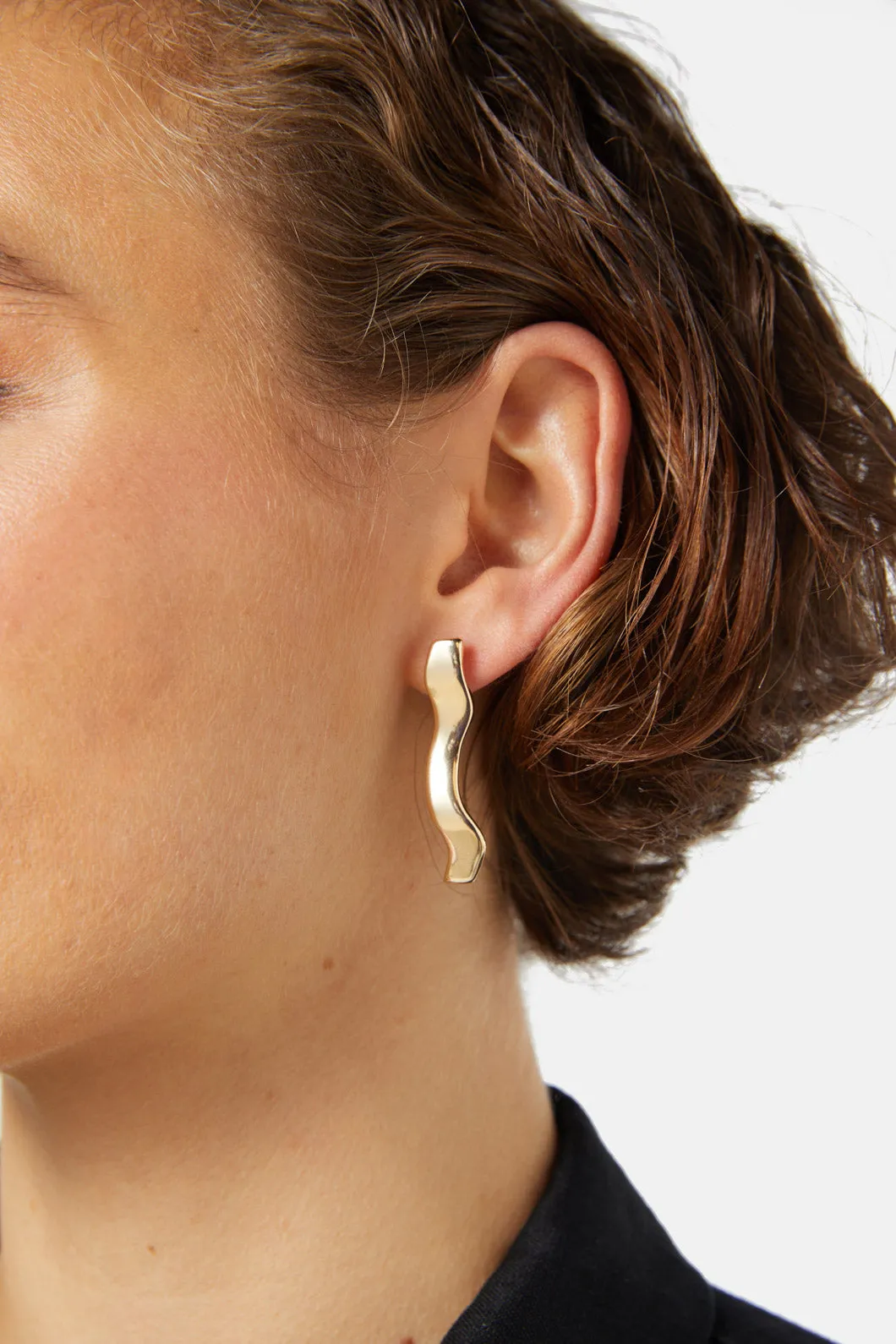 Golden Stripe Earrings
