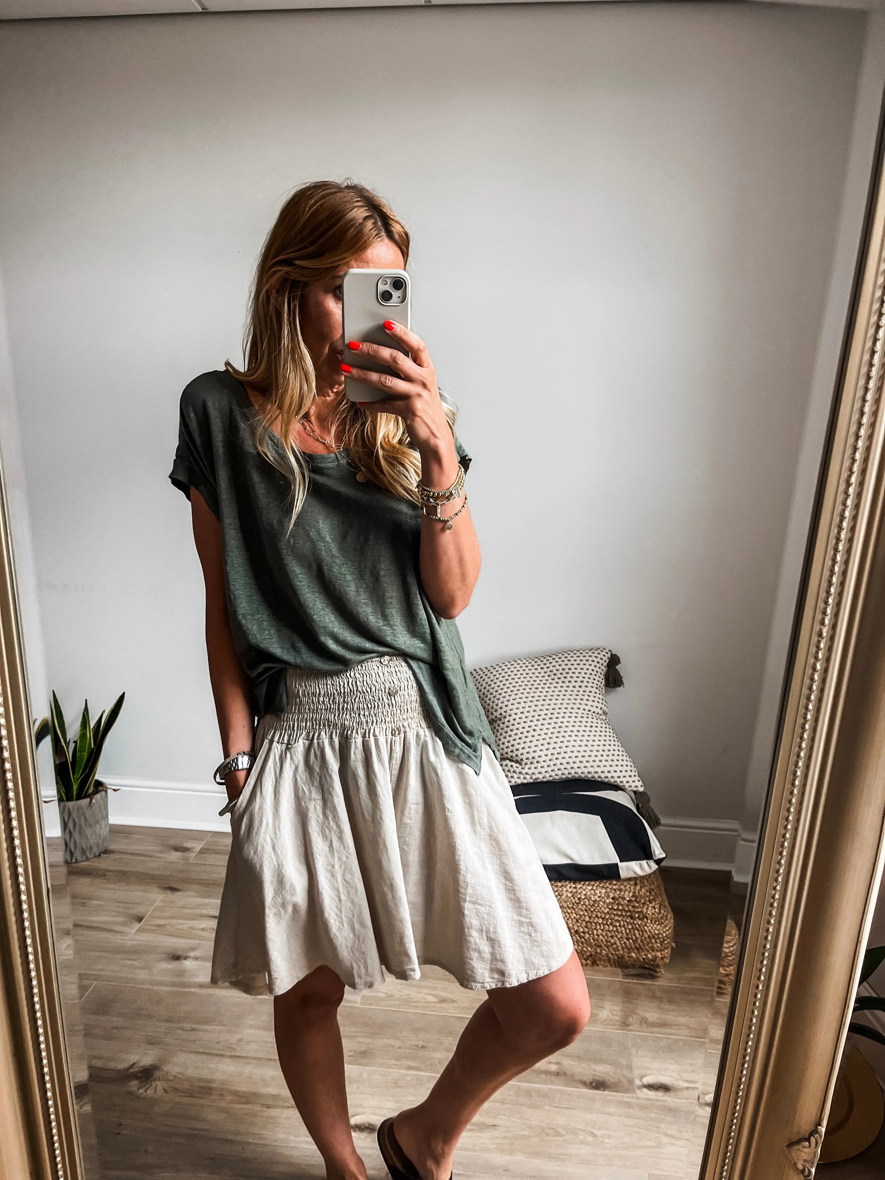 Lorenzo Linen Jersey T-Shirt