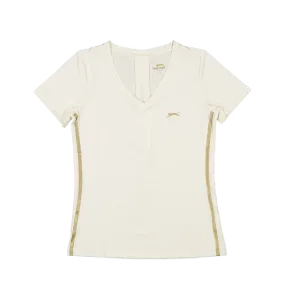 LUCIA SS TEE II IVORY