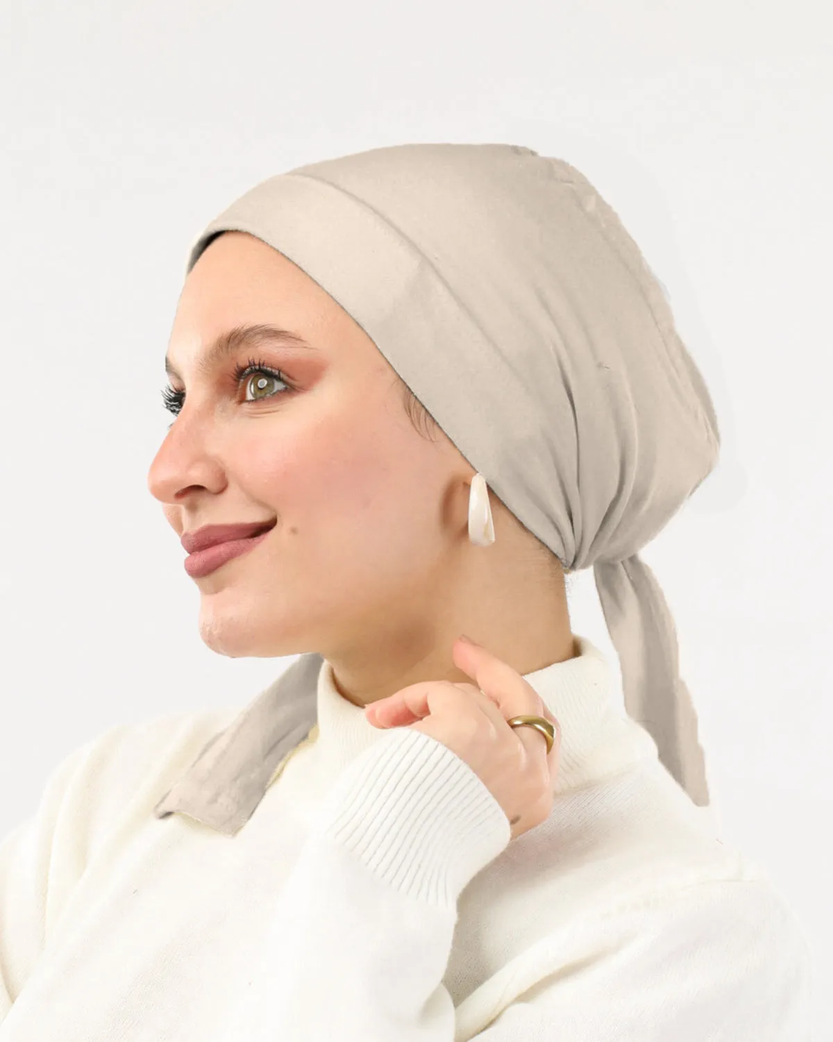 Padded Cotton Bonnet