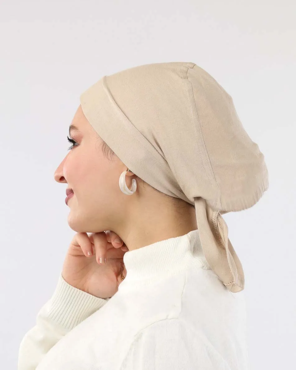 Padded Cotton Bonnet