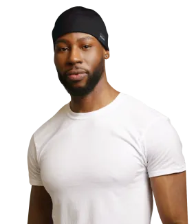 Satin-Lined, Unisex Sleep Cap, Adjustable Wave Cap