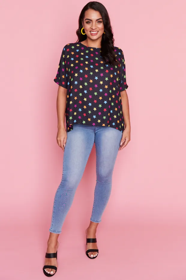 Serena Sweet Stars Top