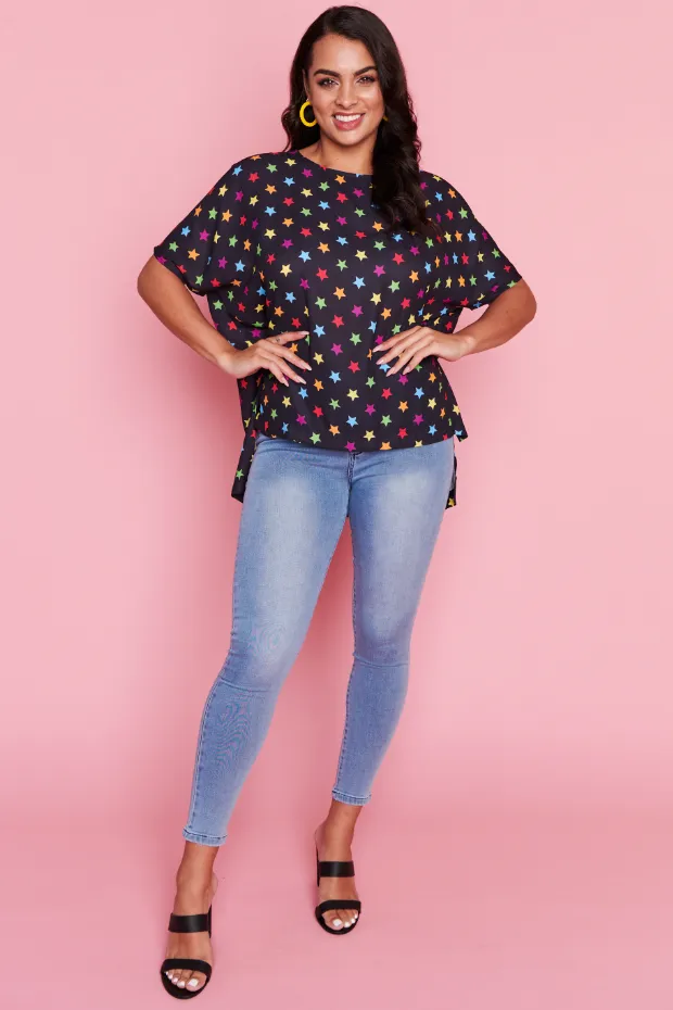 Serena Sweet Stars Top