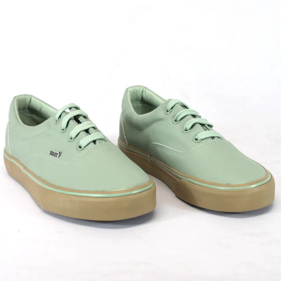 Soviet Leather Sage Real Vans Sneaker