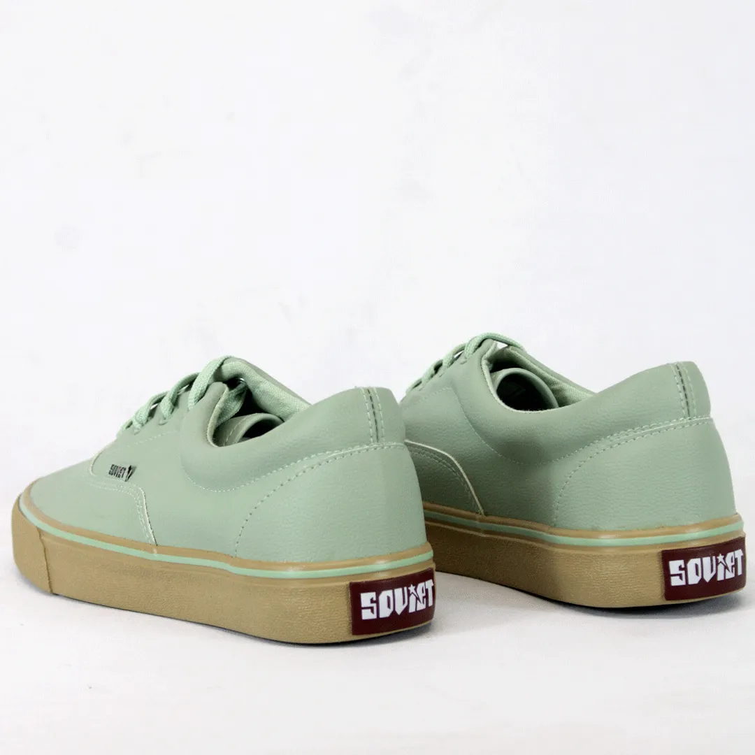 Soviet Leather Sage Real Vans Sneaker