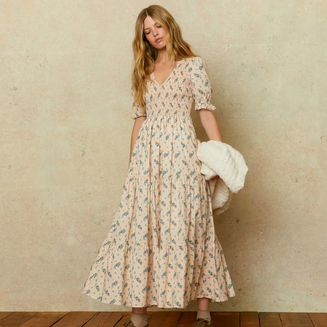 The Brooklyn Dress | Mums Ditsy Cream