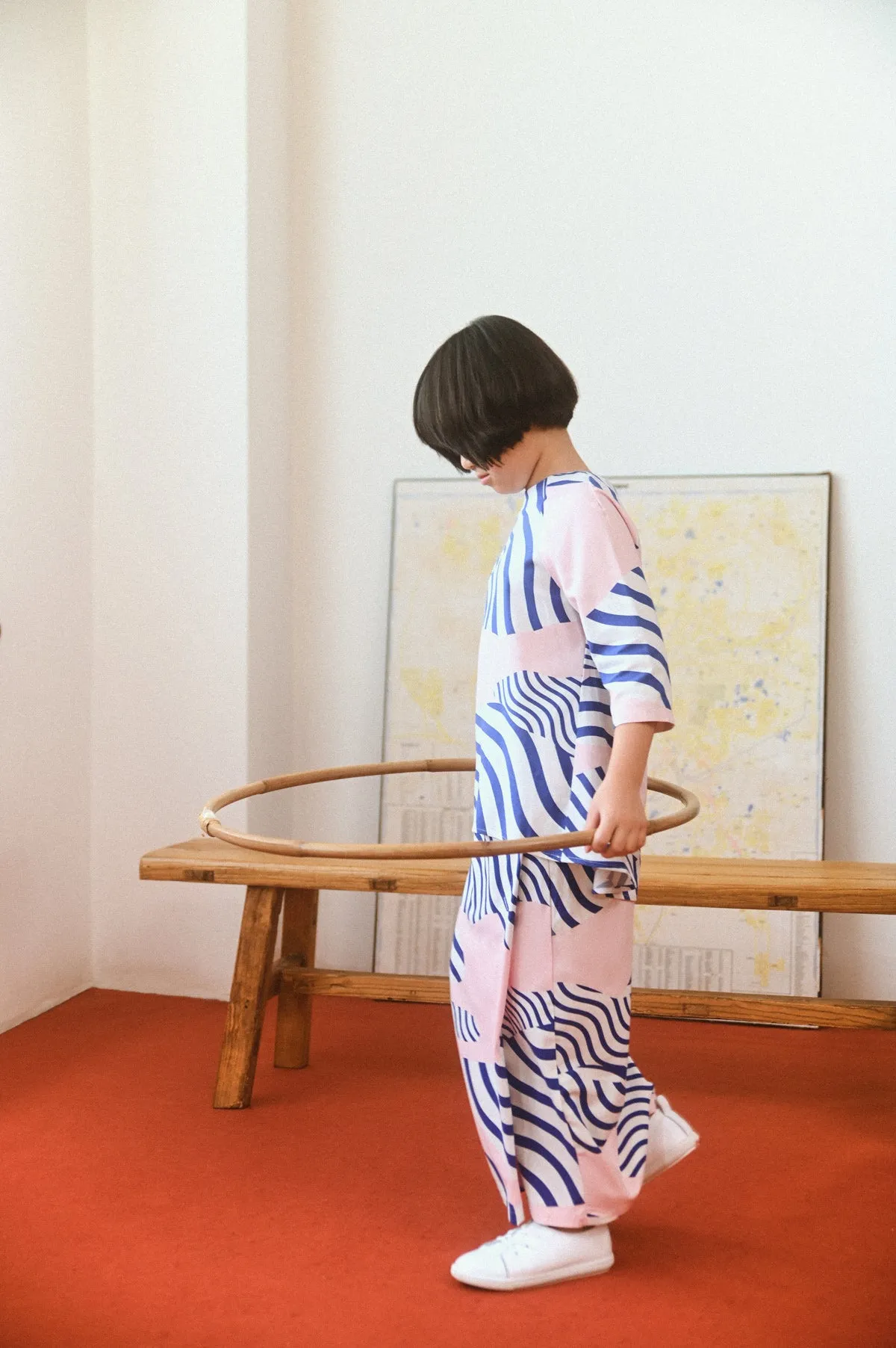 The Champions Folded Skirt - Journey