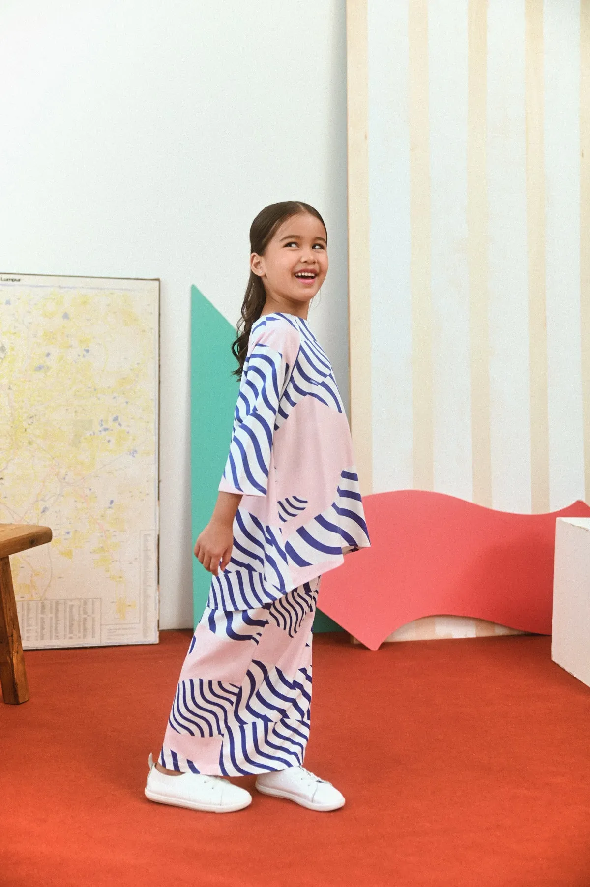 The Champions Folded Skirt - Journey