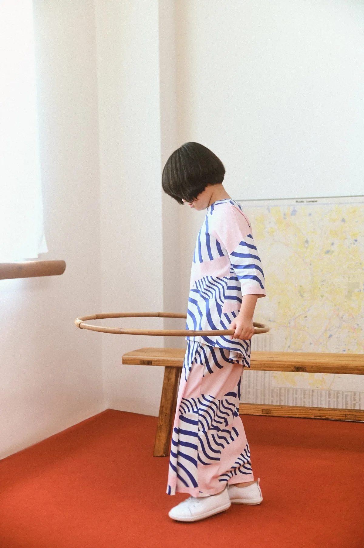 The Champions Folded Skirt - Journey
