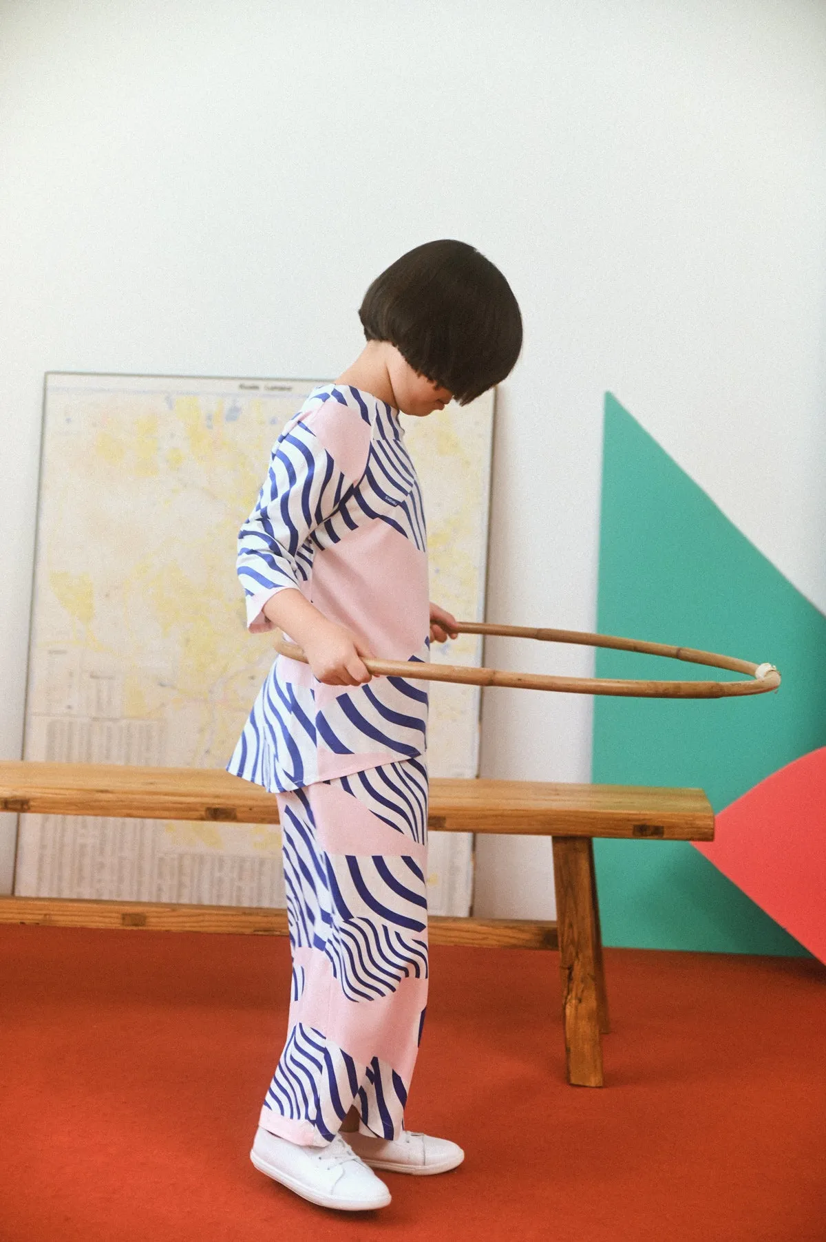 The Champions Folded Skirt - Journey