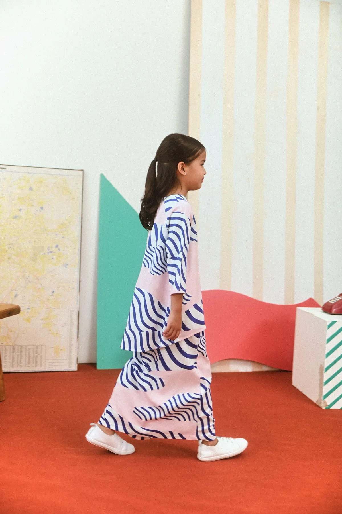 The Champions Folded Skirt - Journey